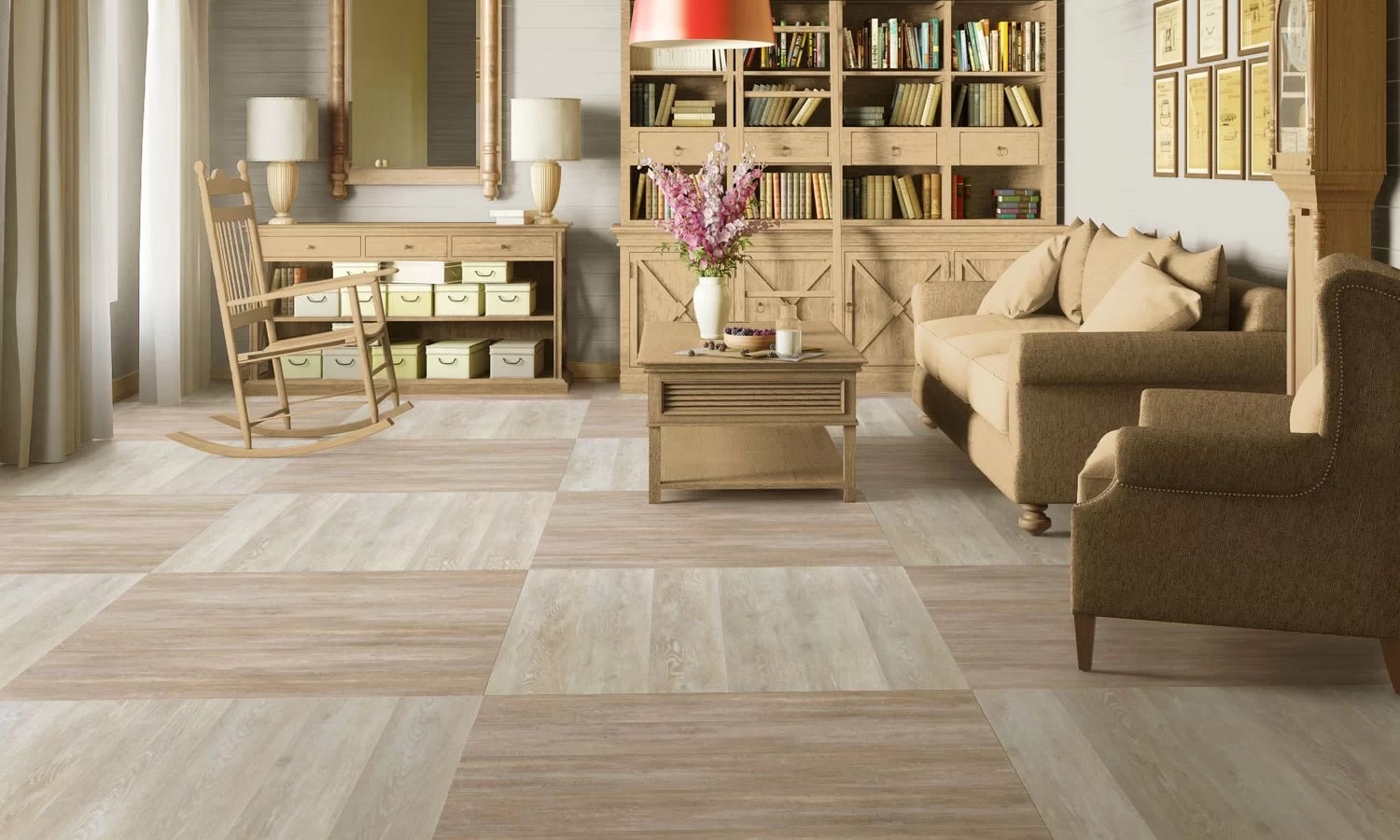 ПВХ плитка Tarkett Art Vinyl Lounge Husky планка 